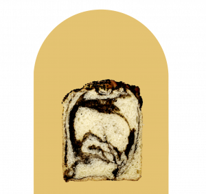 Brown Sugar & Black Sesame Loaf 墨香兔（手熬黑糖，有机黑芝麻）