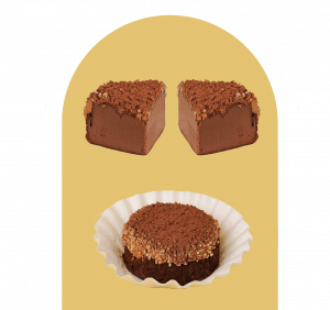 Coffee & Hazelnut, Chocolate Basque Cheesecake (望月咖啡榛巧巴斯克)