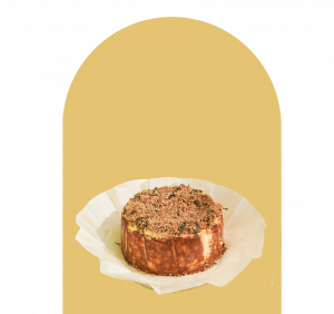 Salted Egg Yolk & pork Floss 咸蛋黄肉松巴斯克