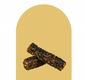 Honey Brown Sugar Toast Bar-Black Sesame/ 6 Pieces 焦糖蜂蜜脆烤棒-黑芝麻 /6 条