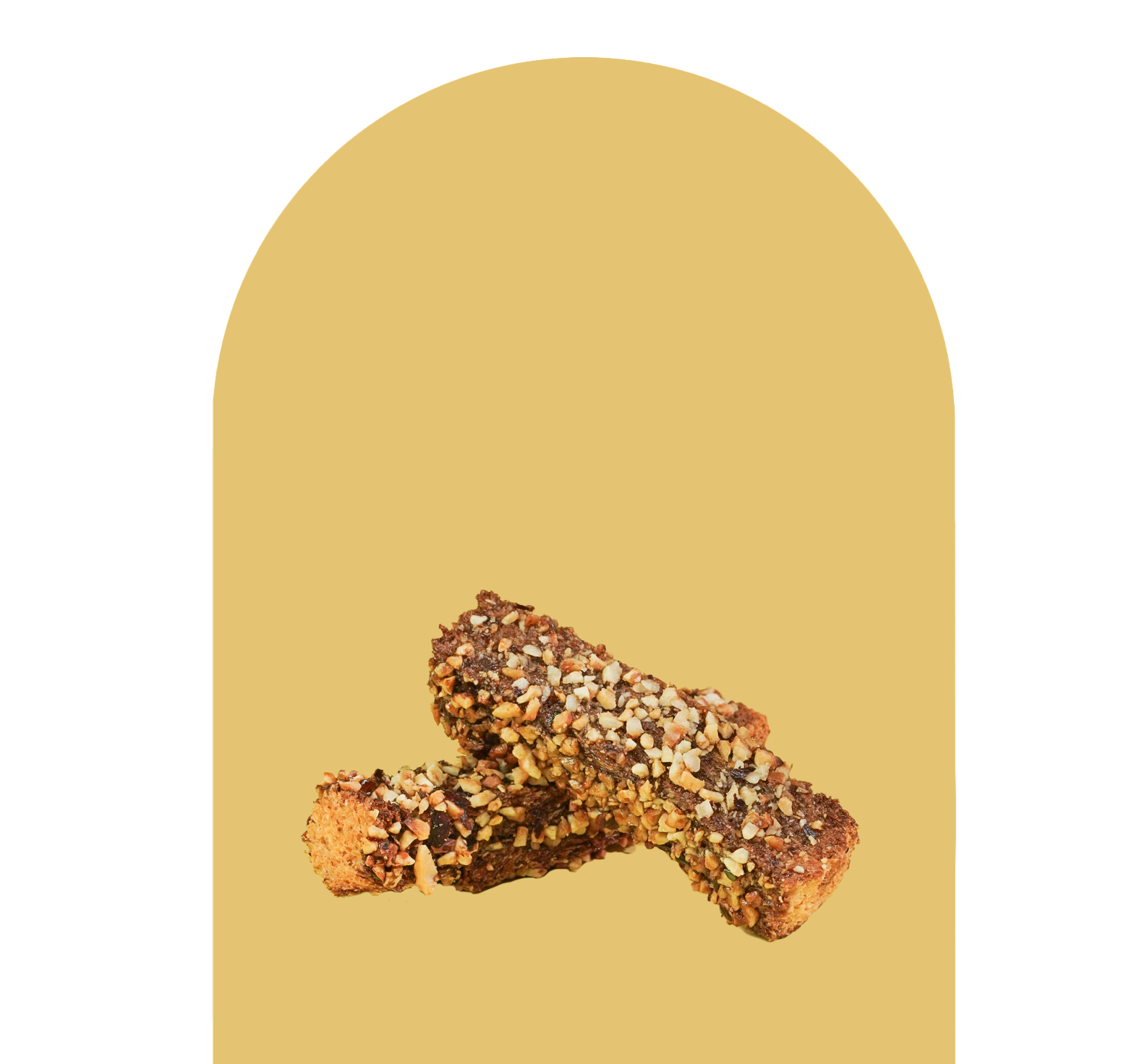 Brown Sugar Toast Bar-hazelnuts 6 Pieces 焦糖蜂蜜脆烤棒-榛子 6 条