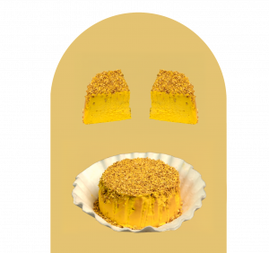 Green Pumpkin & Osmanthus Basque Cheesecake 望月金桂南瓜香巴斯克奶酪蛋糕